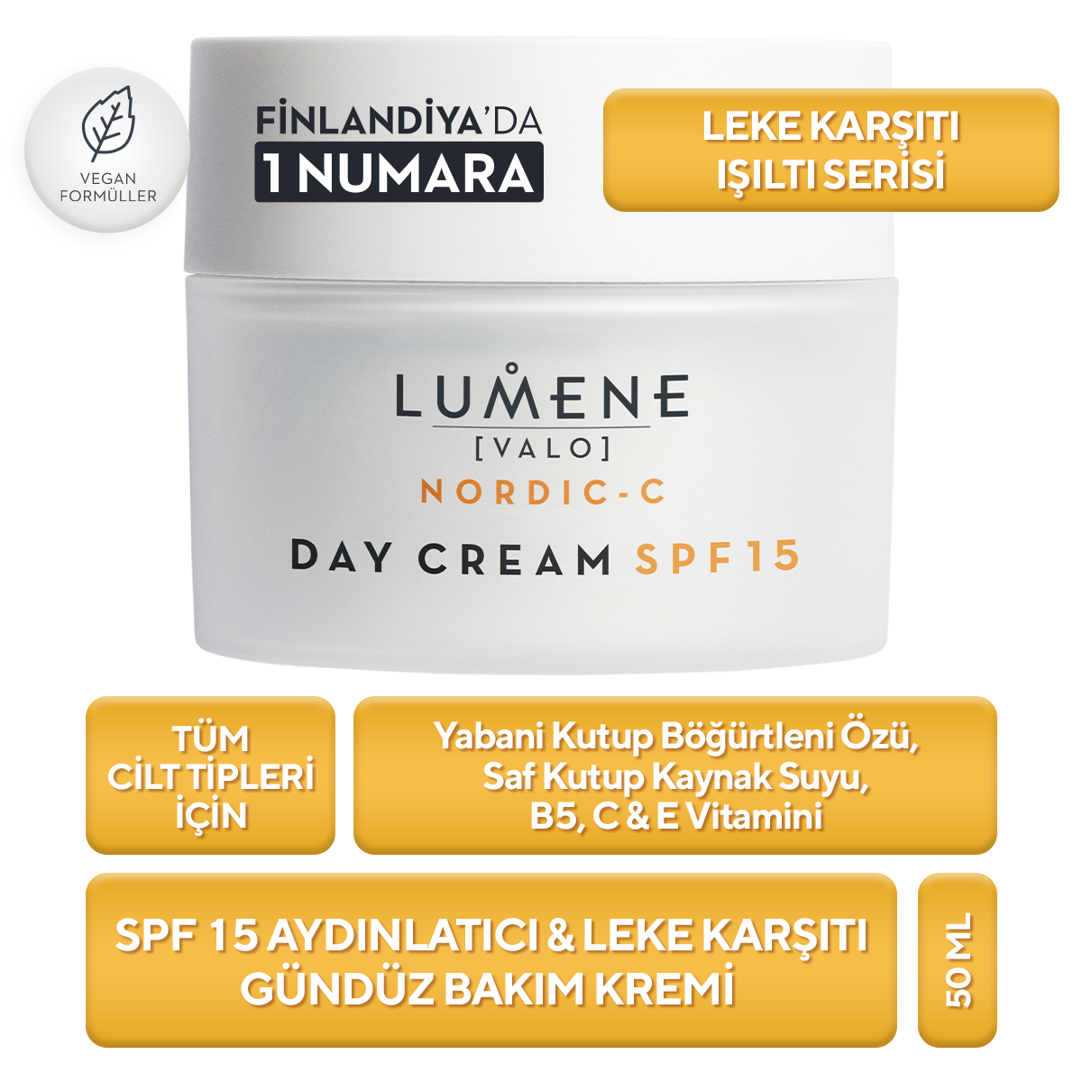 Kırışıklık Karşıtı & Sıkılaştırıcı Gündüz Bakım Kremi 50ML - Anti-Wrinkle & Firm Day Moisturizer 